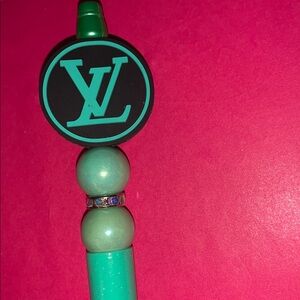 Designer inspired beaded pen